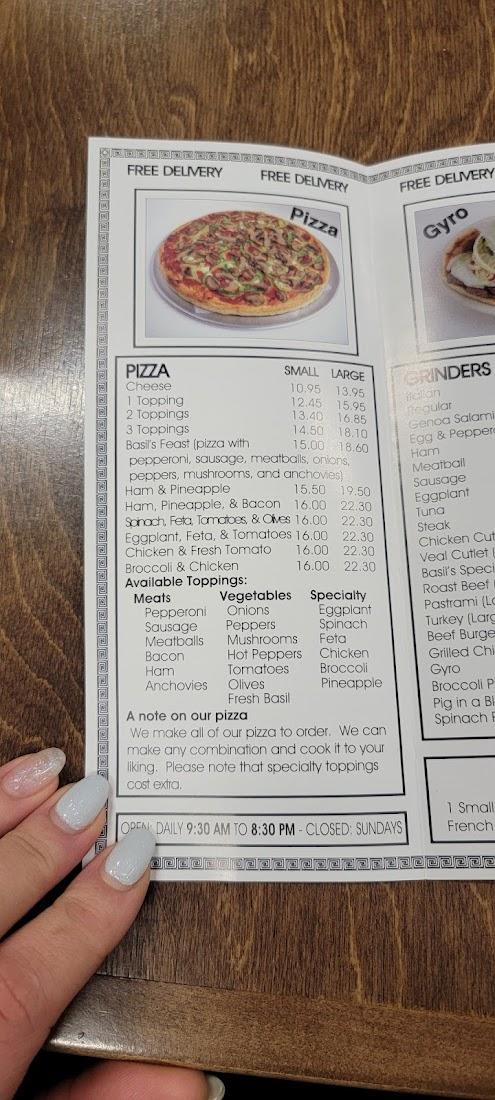 Basil's Pizza